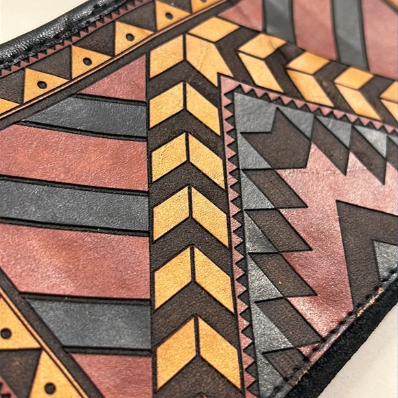 Idyllwind Multicolor Geometric Wallet - Picture 7 of 7